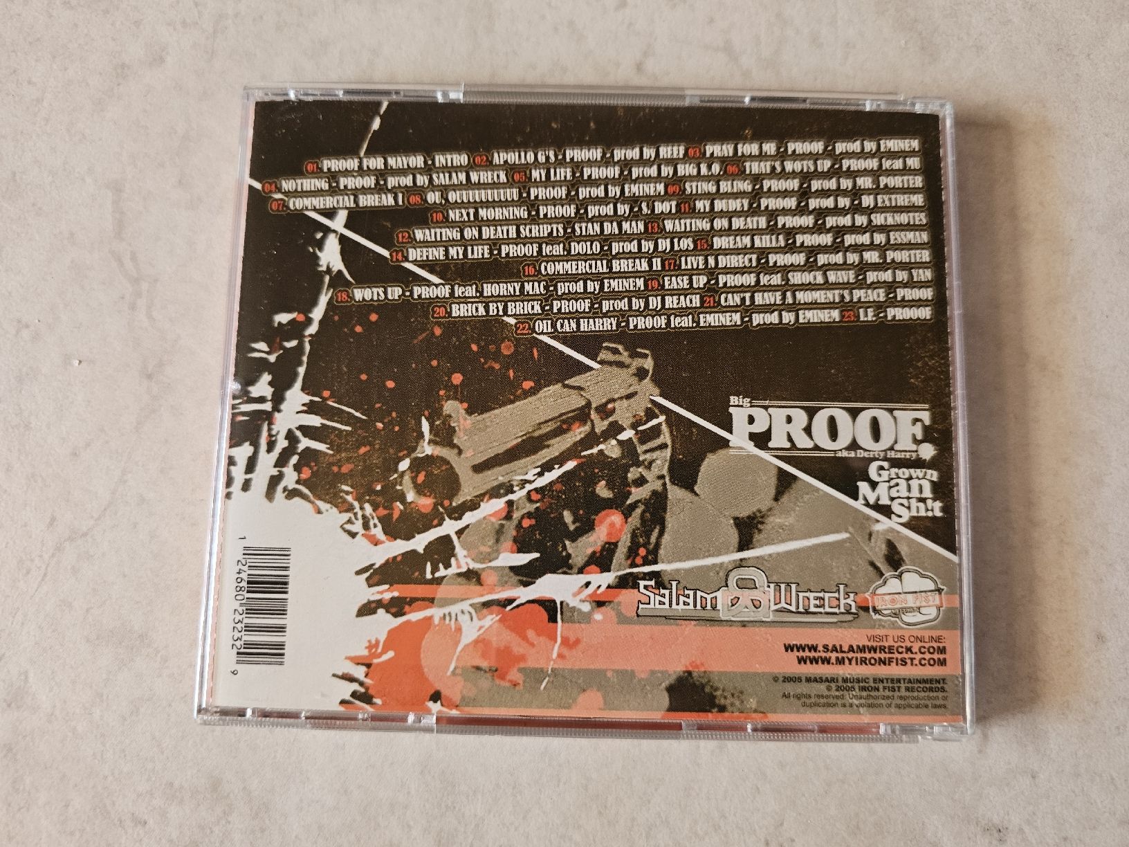 CDs: Big Proof  -  Grown Man Shit – D'occasion à Schneisingen par backstore24 1