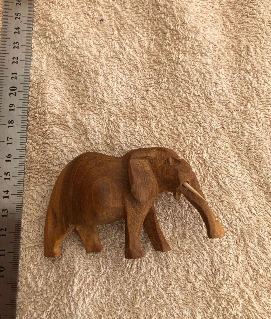 Xilografie: Elefanten Handgemacht HolzSkulptur – Usato da Seuzach venduto da Wolf936 7