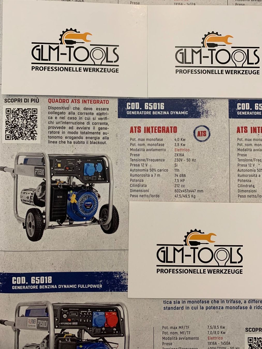 Stromgeneratoren: Generator Dynamic Hyundai 4,0 Kw + ATS – Neu und originalverpackt aus willisau von GLM-Tools. 7