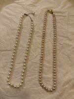 Perlenhalsketten weiss & rosè, Schmuck, Elegant, Sommer-Look