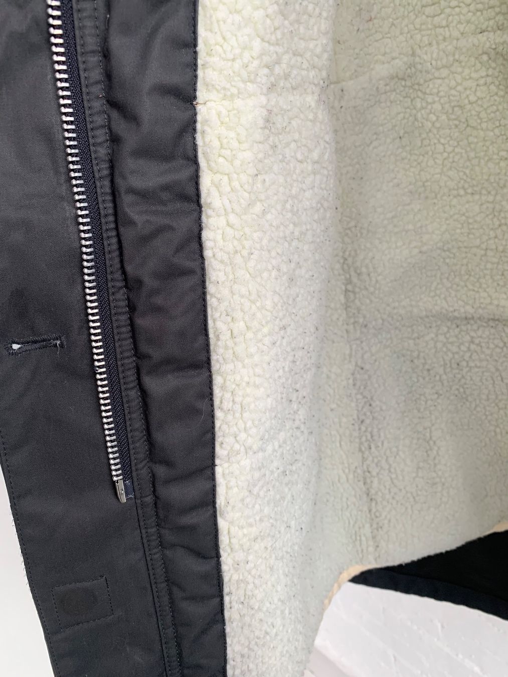 Elvine Giacche: Navyblauer Fishtail-Parka mit Teddyfell von Elvine – Usato da Bern venduto da Fraeuleinhonig 4