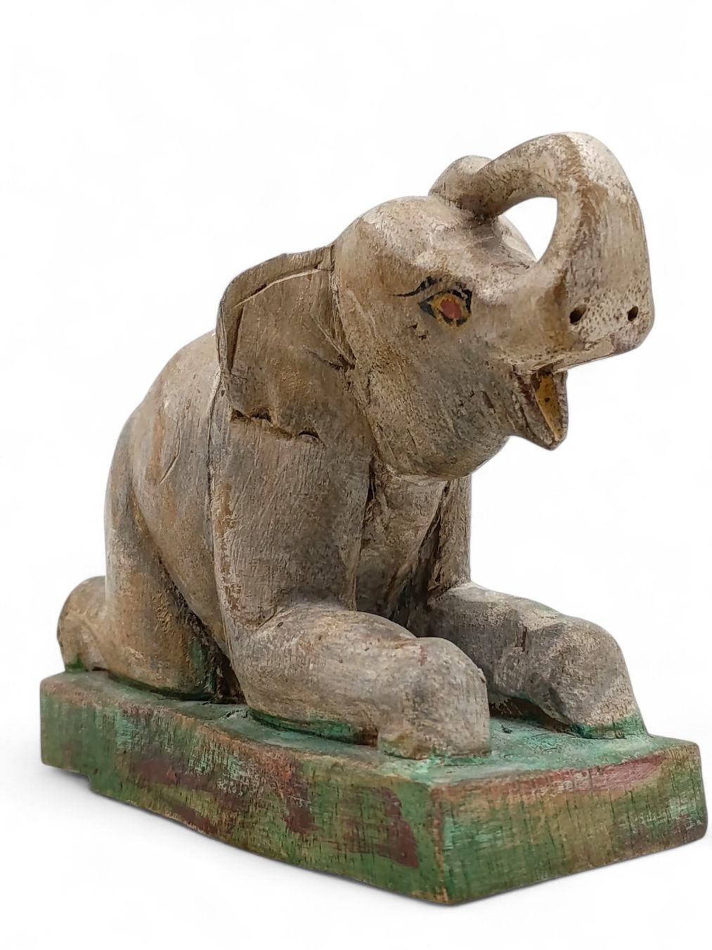 Statuette: Antike Indische Holzfigur 19 Jh. – Usato da Hochfelden venduto da Relict 1