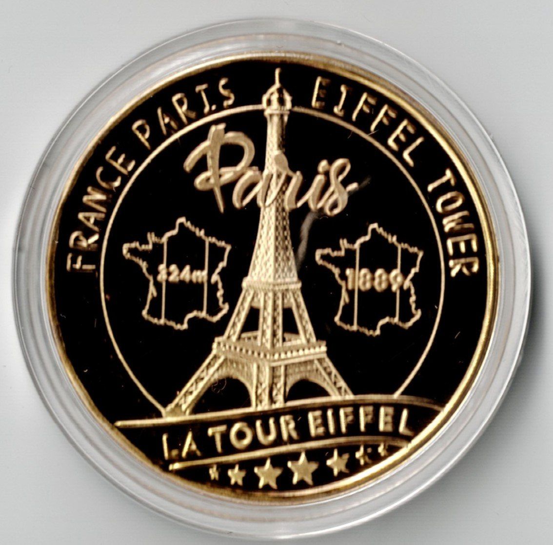 Medaillen: Eiffel Tower_La Tour Eiffel_1889_Medaille 3 – Neu (gemäss Beschreibung) aus Hombrechtikon von Fraese01 3