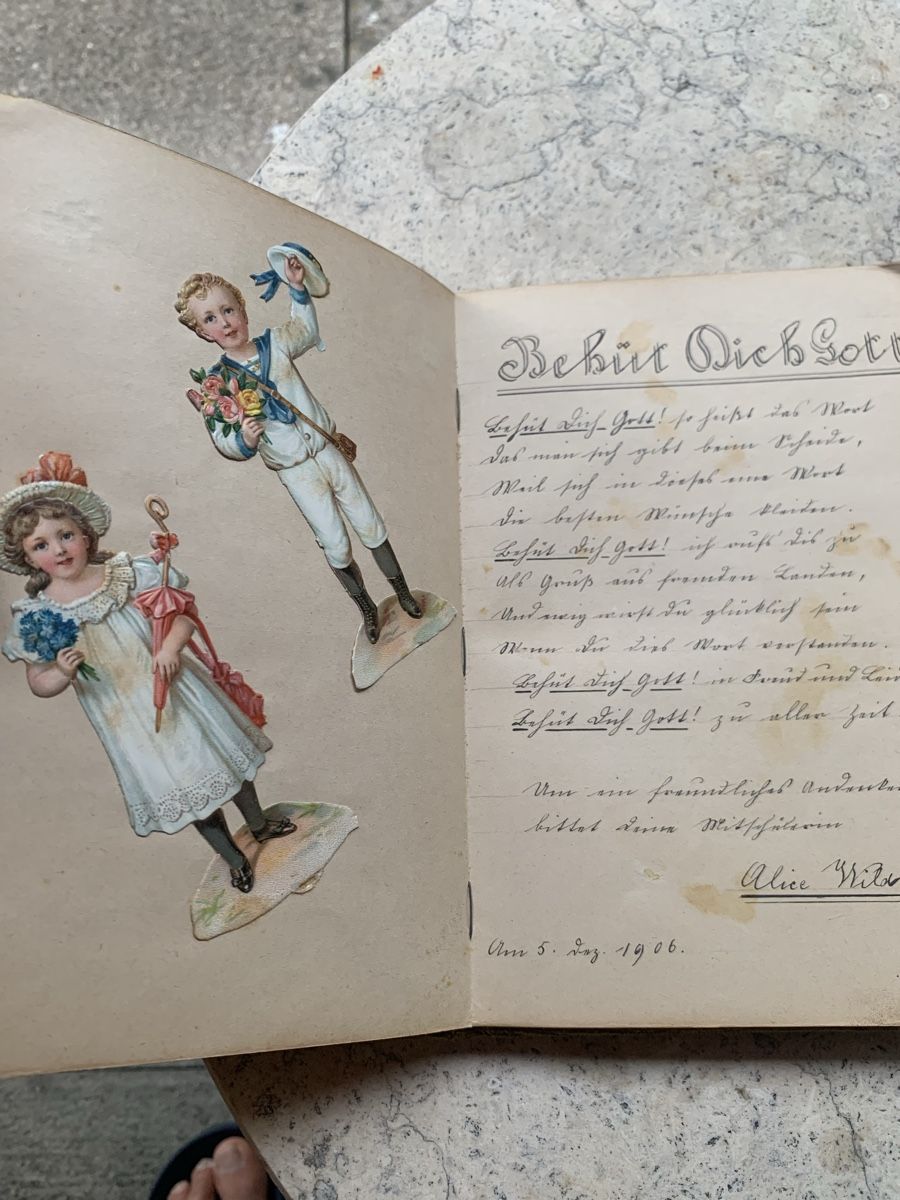 Alben: Altes Erinnerungsalbum 1909 – Gebraucht aus Rorschacherberg von raf_2ll8 5