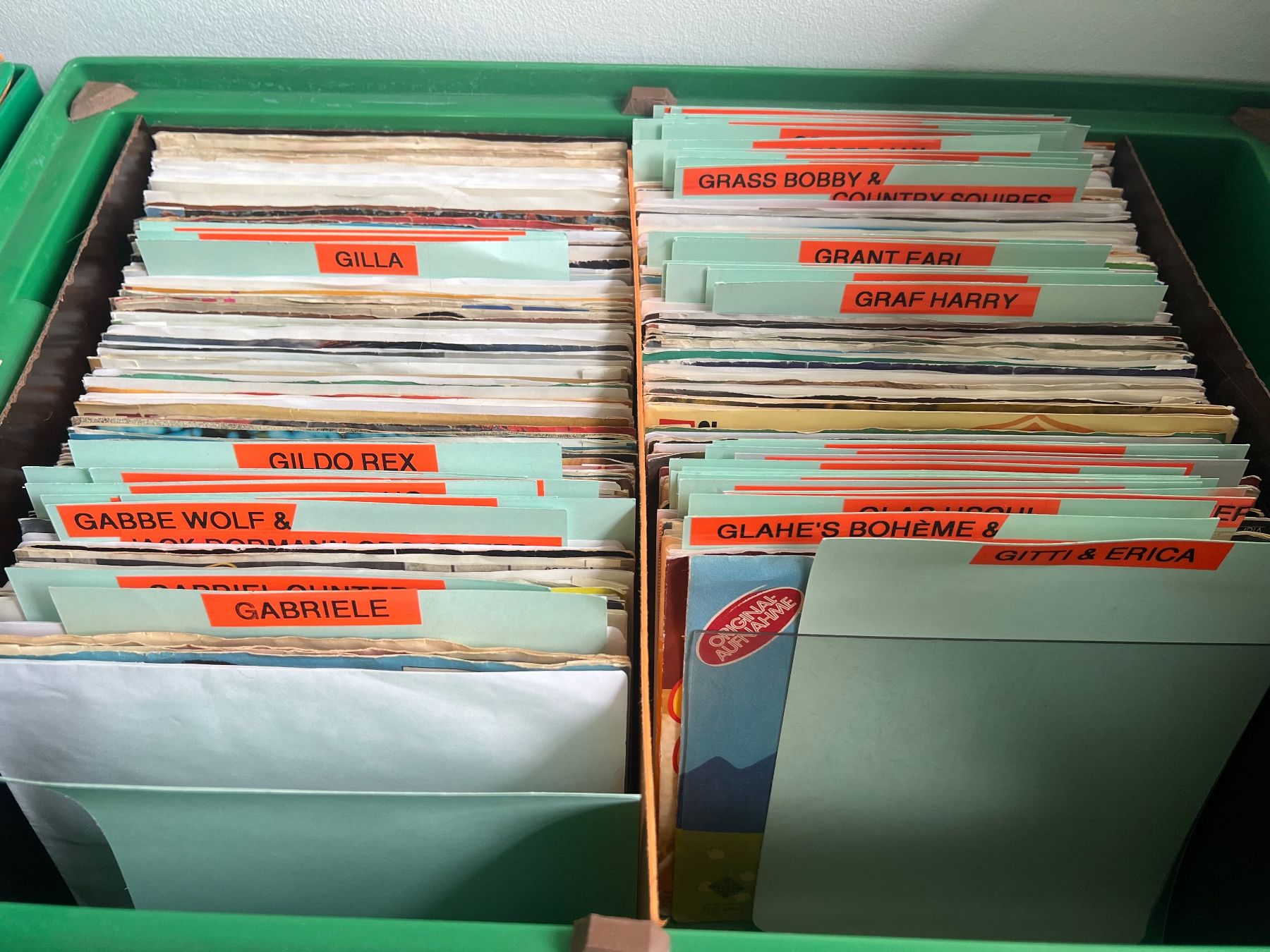 Dischi in vinile: Ca. 3000 Singles Platten – Usato da St. Gallen venduto da Andrina20 7