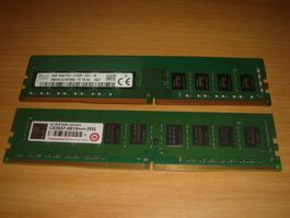 1 stück 4gb ddr4 2133 RAM für Computer. Getestet.