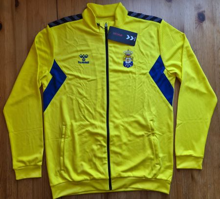 UD Las Palmas Jacke Hummel NEU Gr. L Spanien Fussball