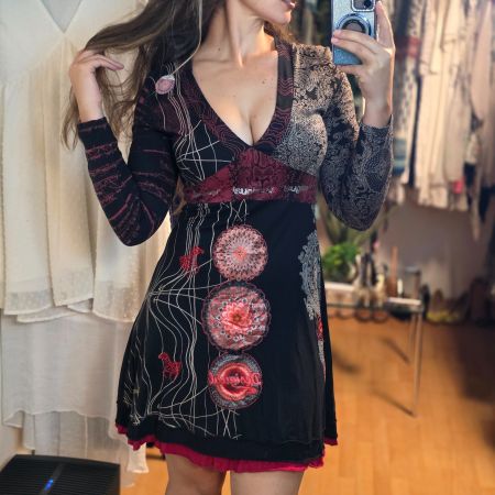 Desigual Kleid Gr. M ❤️✨ Original Statement Piece