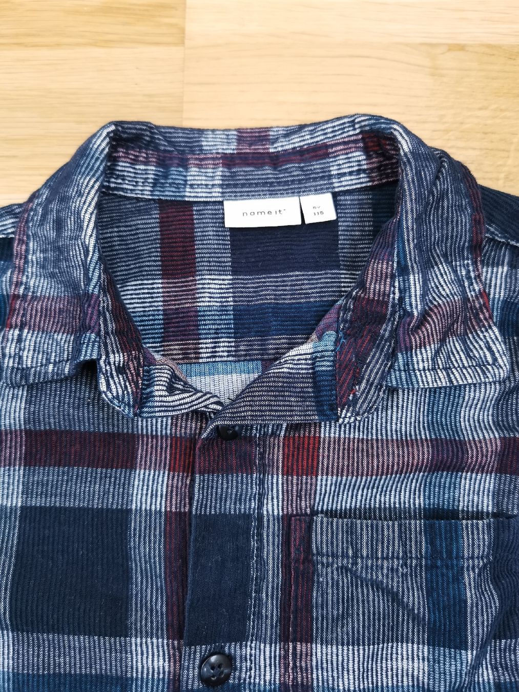 Name It Camicie, T-shirt & Polo: Hemd, Gr. 116, 100% Baumwolle.Marke ist Name it. – Usato da Seuzach venduto da Tureda 4