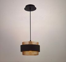✨ Elegante Deckenlampe in Schwarz & Gold