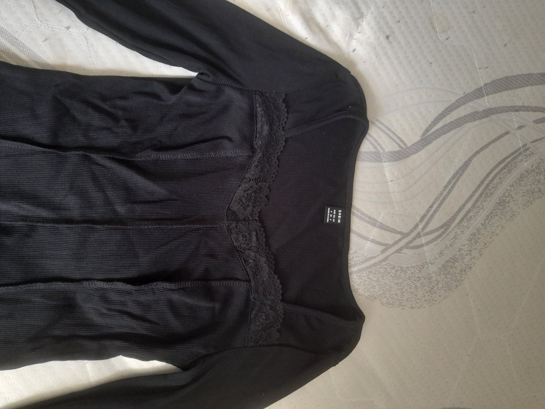 Vestiti: Kleid schwarz langarm – Nuovo e nell'imballaggio originale da Gwatt (Thun) venduto da B.D.999 3
