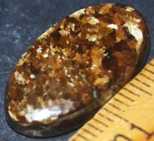 Cabochon L-2202 – Bronzit 23x12mm