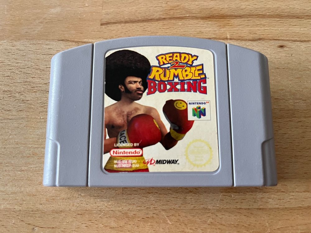 N64 Spiel Ready 2 Rumble Boxing original voll funktionsfähig (Gebraucht ...