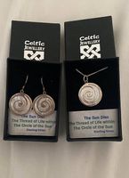 Keltic Jewellery - Sonnen Disk -2er Set
