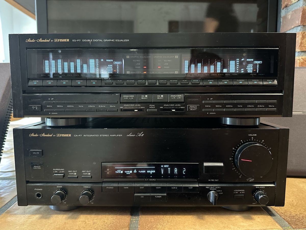 Amplificatori: Fisher CA-P7 + EQ-P7 – Usato da Kägiswil venduto da mar_2ty5 1