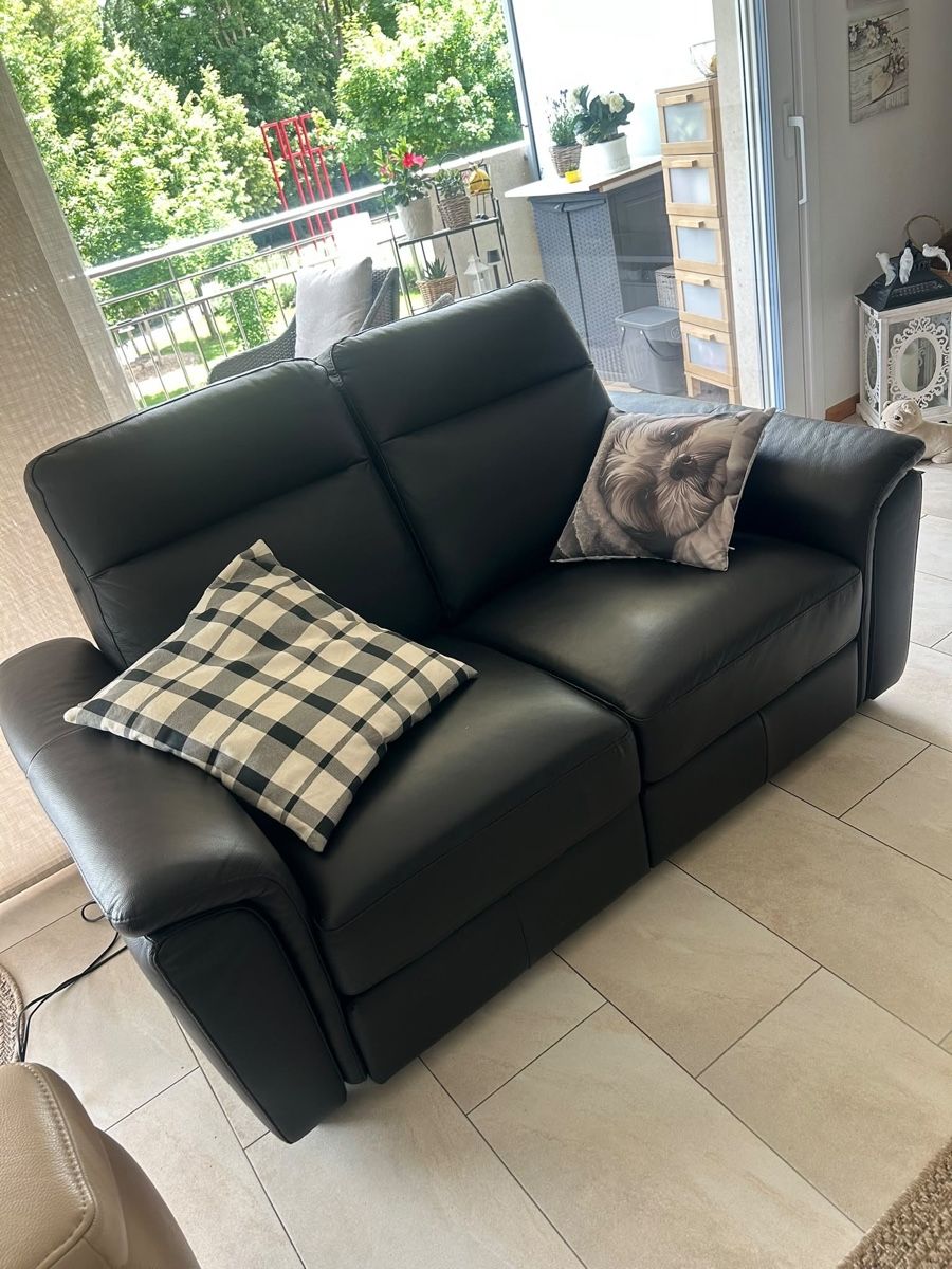 Sofas: Canapé deux place , deux relax électriques poltronesofa  – Gebraucht aus Echallens von leo_dk2d 1