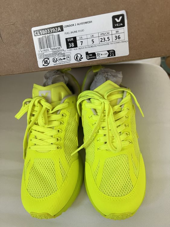Veja Condor Alveomesh Neongelb 38 neu (Neuf avec emballage d