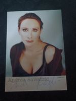Andrea Sawatzki - signierte Autogrammkarte