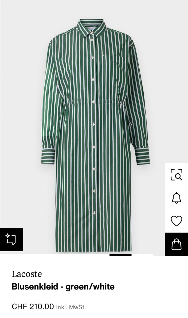 Lacoste Vestiti: Lacoste Blusenkleid – Usato da Zürich venduto da pa_z9kc 3