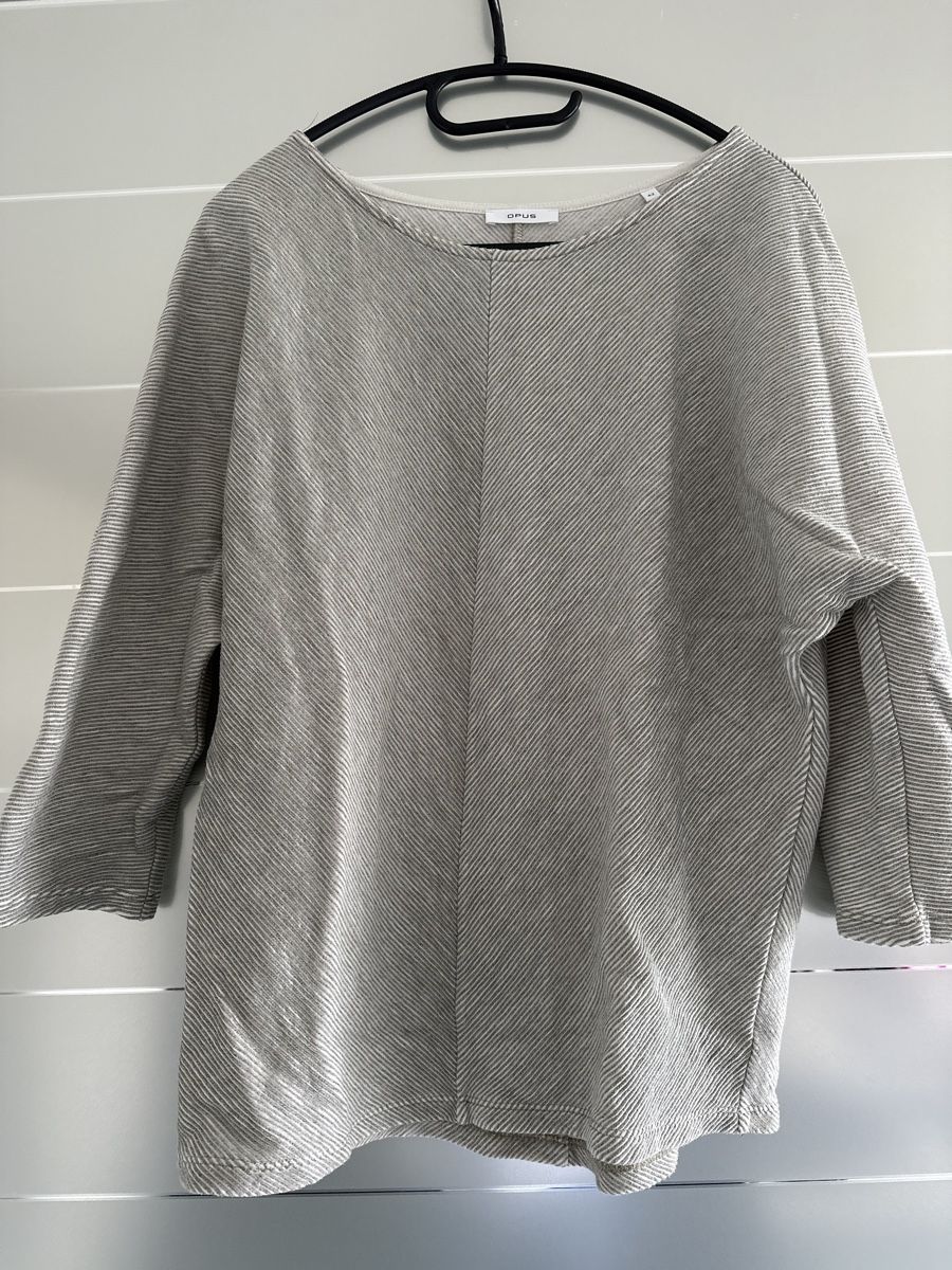Opus Maglioni & Felpe: OPUS Shirt, Grösse 42, beige gestreift – Usato da Wangen SZ venduto da futura14