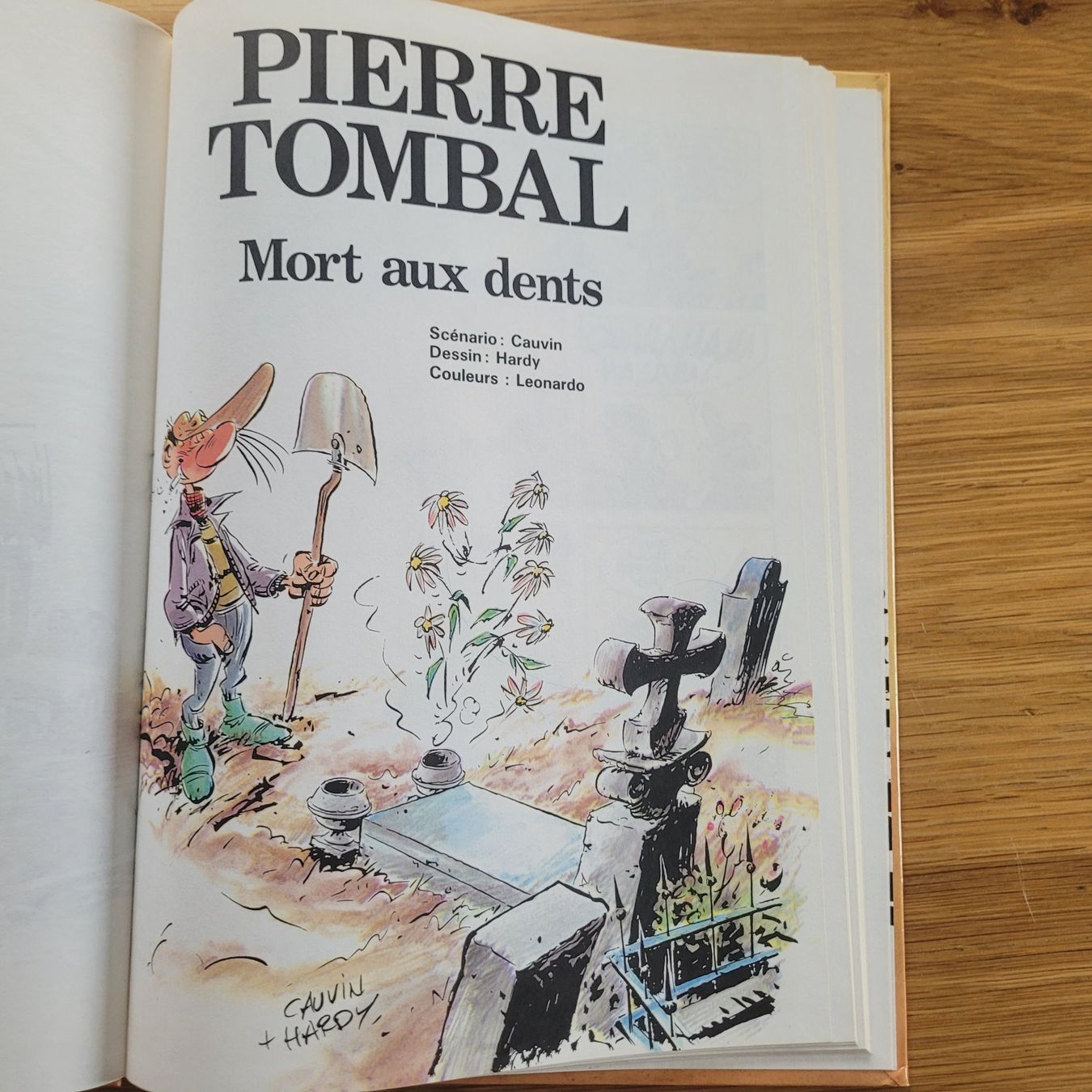 Fumetti: BD EO Cotée Pierre Tombal 3. Mort Aux Dents – Usato da Biel/Bienne venduto da Destockweb 1