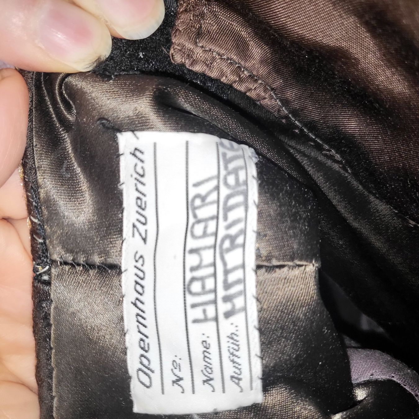 Costumi: Barockopernkostüm braun – Usato da meisterschwanden venduto da ursm03 9