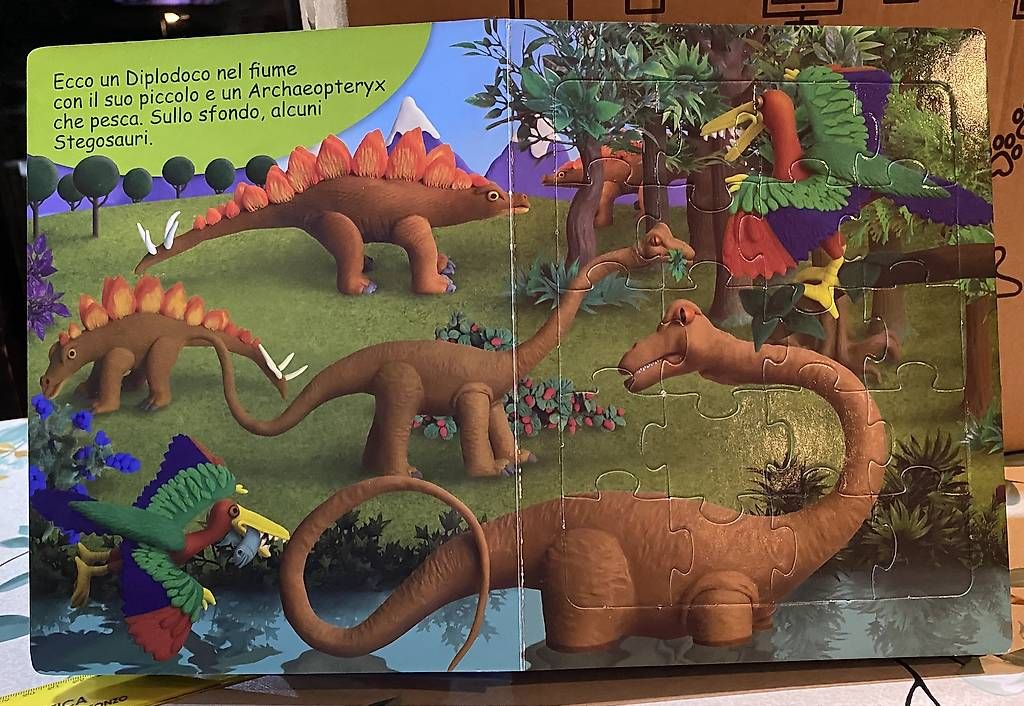 Puzzle: 13 puzzle con dinosauri – Usato da Castel San Pietro venduto da sab_lj2d 3