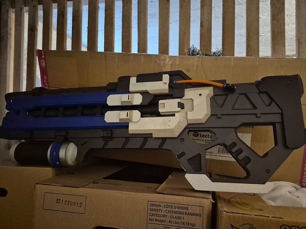 Giocattoli: Soldier76 Overwatch Impulsgewehr – Usato da Bellach venduto da lgr_v955