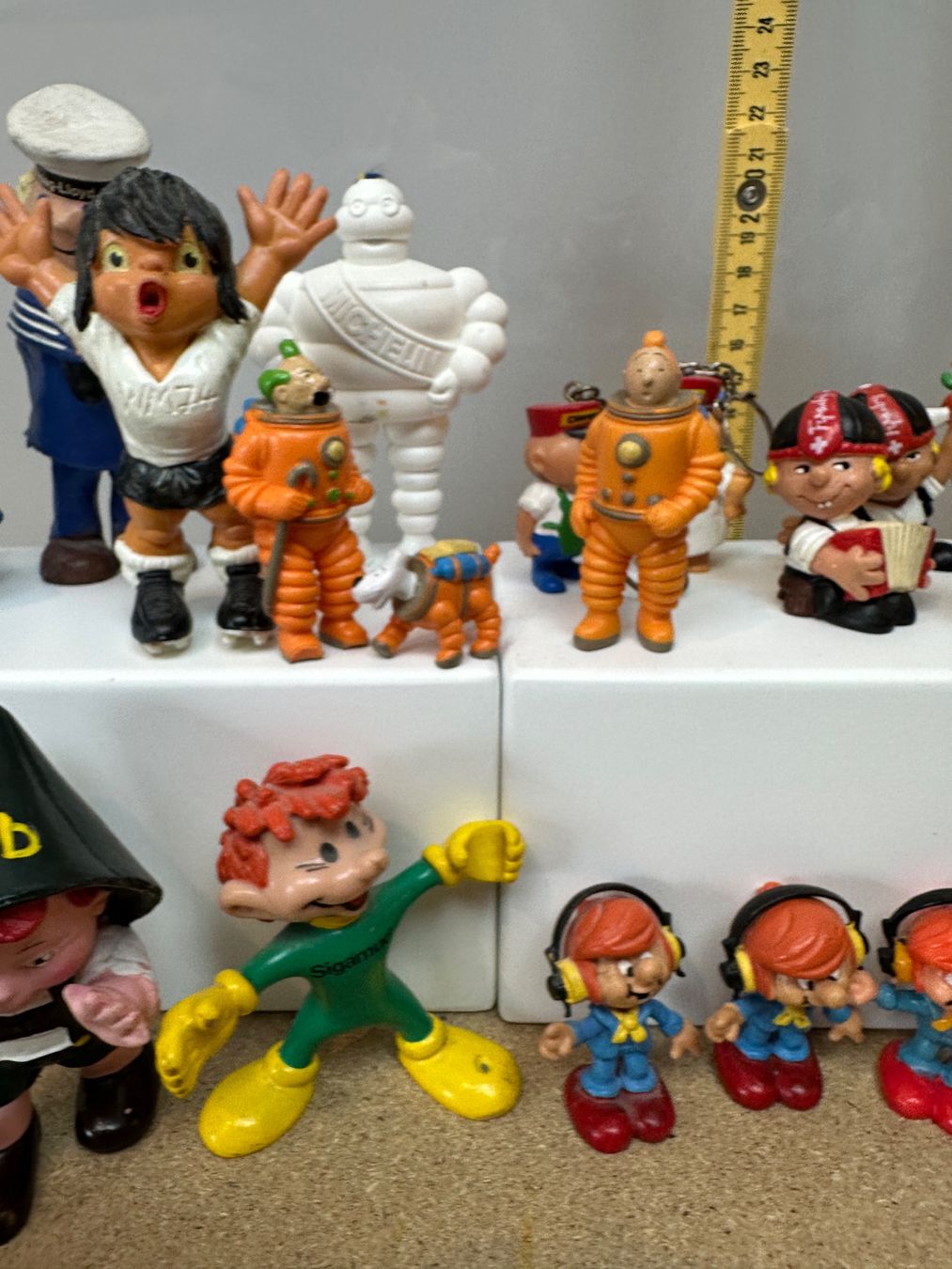 Statuette: Comic Werbefigur Maskottchen Vintage Konvolut – Usato da arlesheim venduto da Art.en1 2
