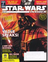 GEORGE LUCAS & DAVE PROWSE - signiertes STAR WARS Magazin !