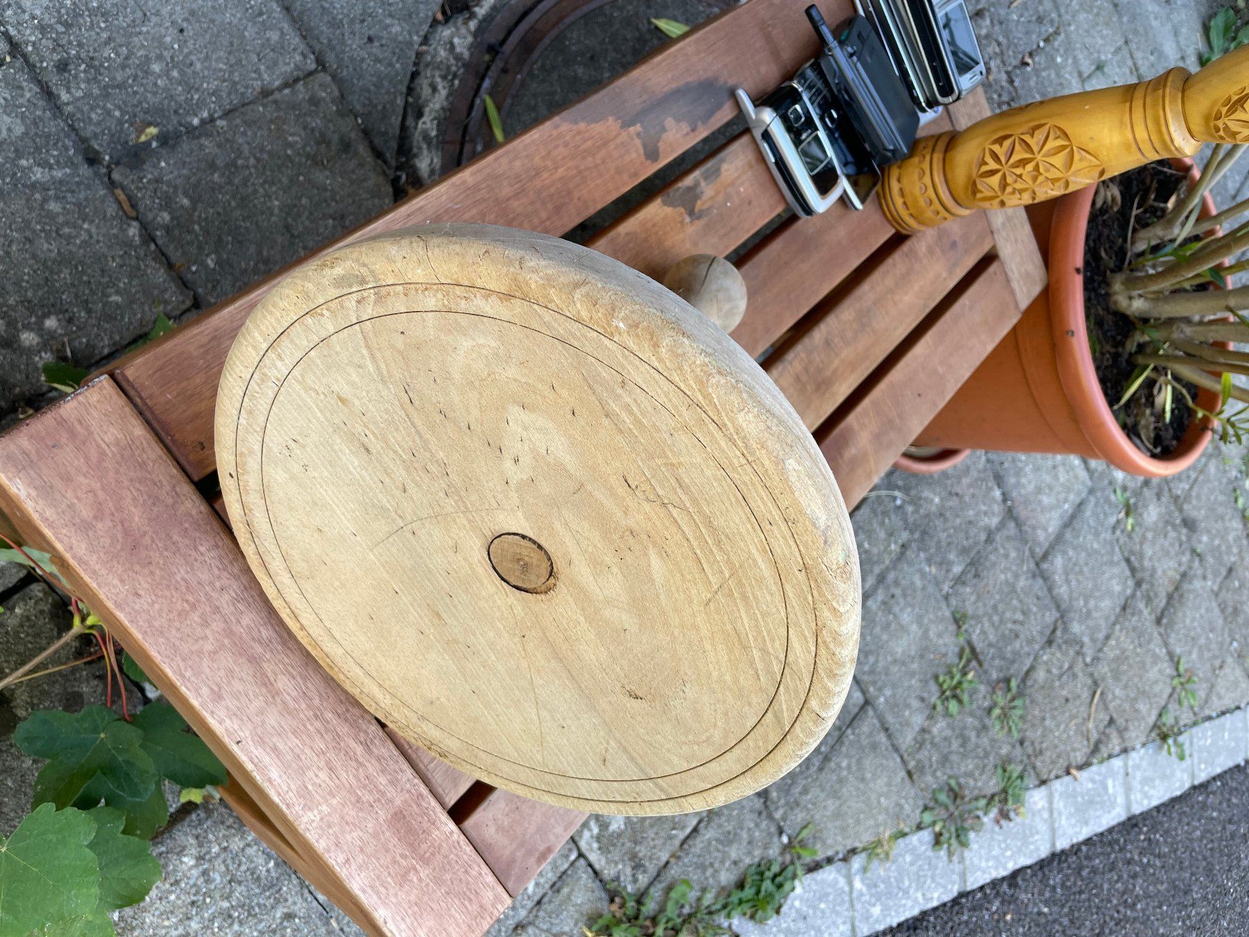 Tabourets: Melk-Hocker – D'occasion à Forch par ESELSTEIN 3