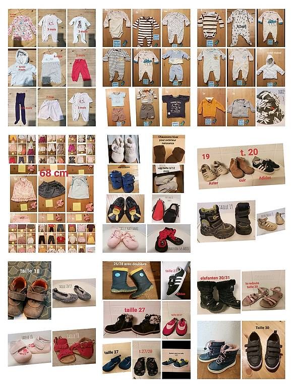 Kleiderpakete: Chaussures et vêtements bébé seconde main – Gebraucht aus fribourg von pegalex 1