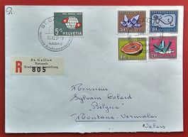 PRO PATRIA SATZ S-STPL NABAG ST GALLEN MONTANA VALAIS 1959
