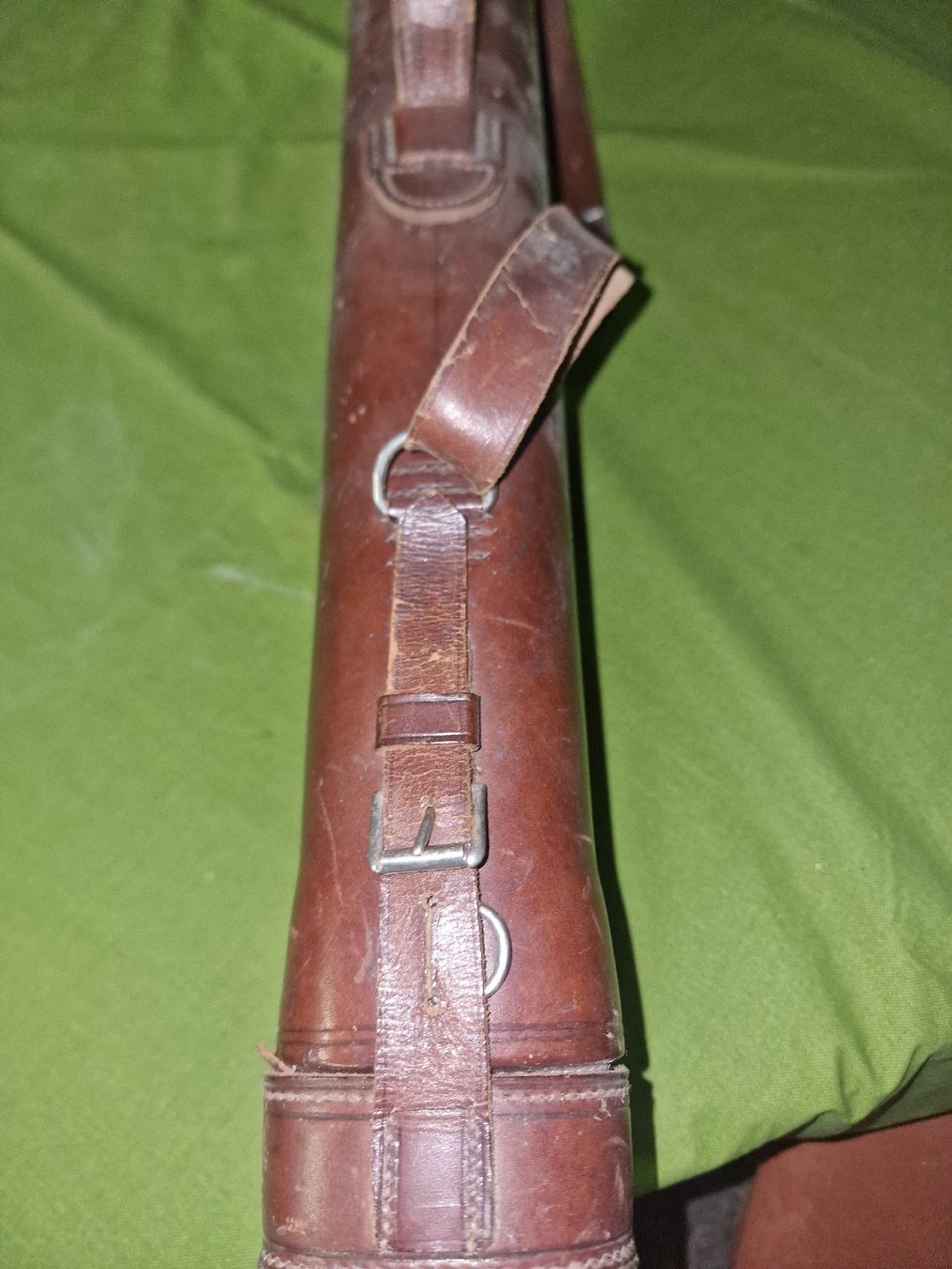 Borse: Leder Gewehrfutteral Jagd,  Gewehrtasche Antik – Usato da Uzwil venduto da BrokiFloh 5