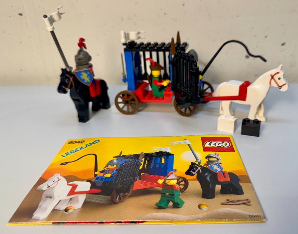 Lego Ritter 6042 Dungeon Hunters Gefängniskutsche (Gebraucht) in ...