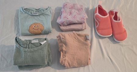 Kinderkleidung Set Mädschen Grösse 110/116 und Schuhe Gr. 26