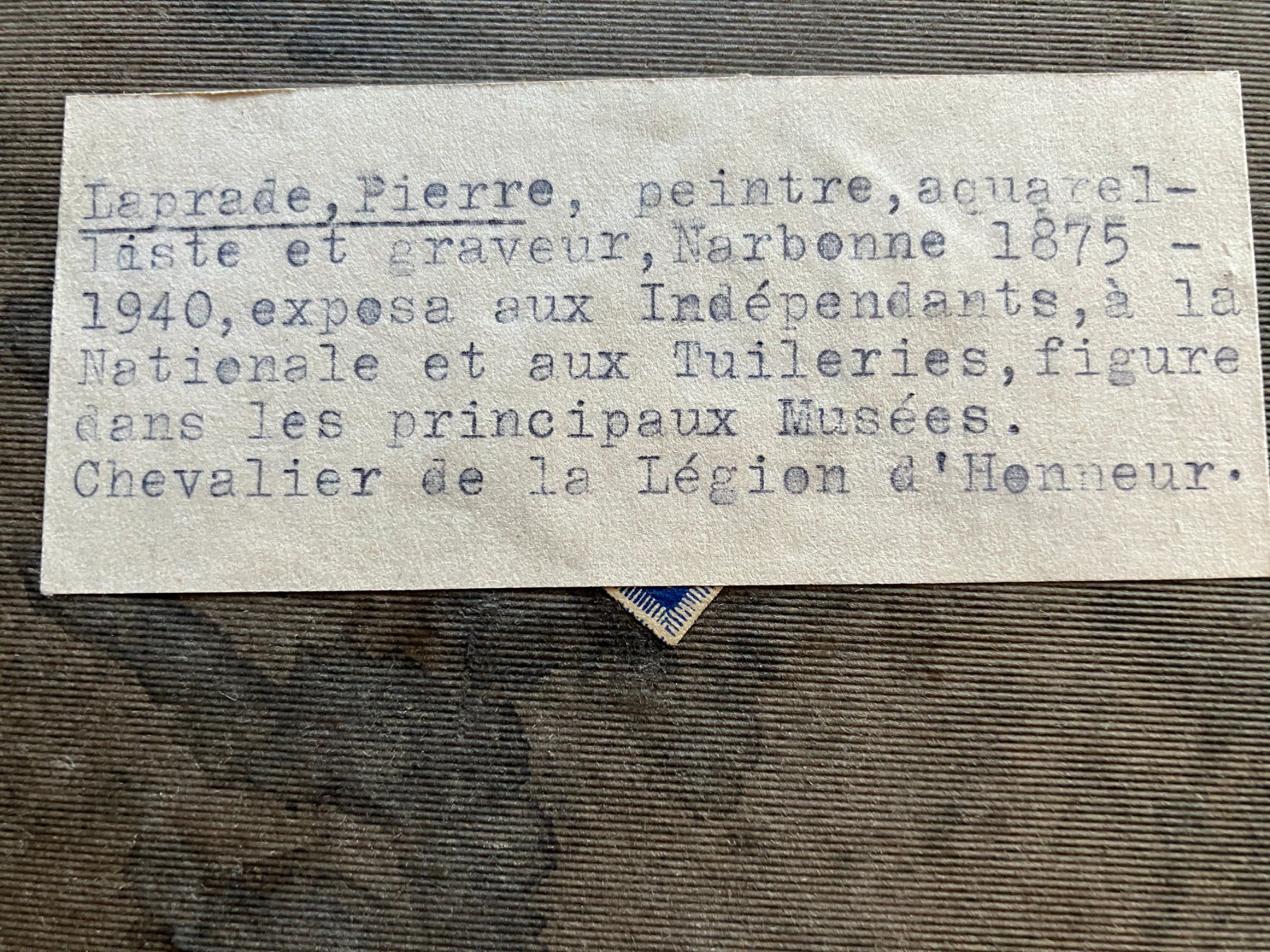 Dipinti: Ölbild von Pierre Laprade – Usato da Männedorf venduto da Amleto3 4