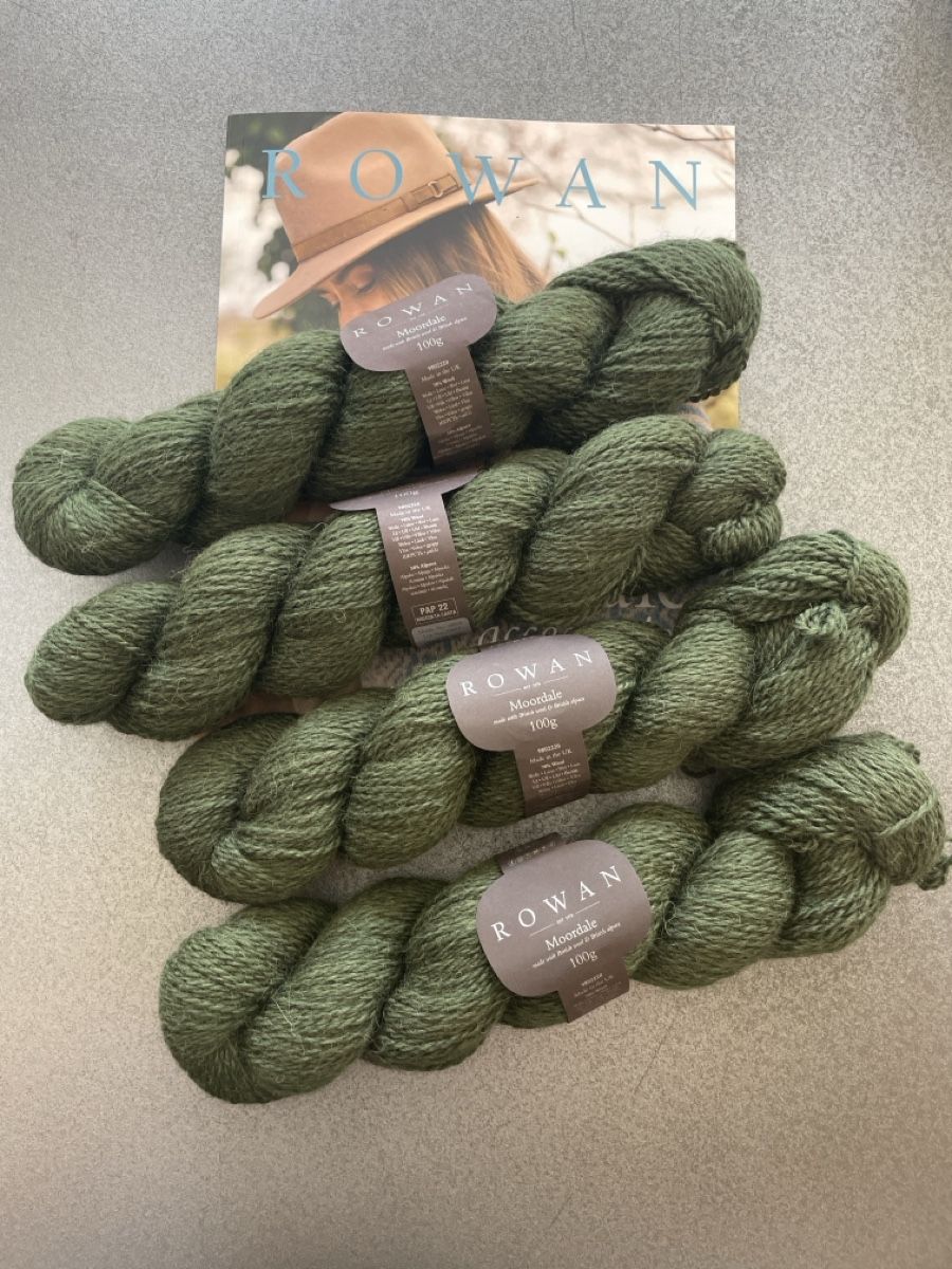 Lana: Rowan Moordale Wolle 4x 100g neu mit Buch – Nuovo e nell'imballaggio originale da Lenzerheide/Lai venduto da ale_57ys