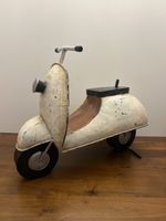 Deko Blech Roller, Metall,Shabby-Look,