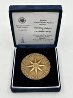 Medaille mit Etui Polizeipräsidium Tschechische Republik