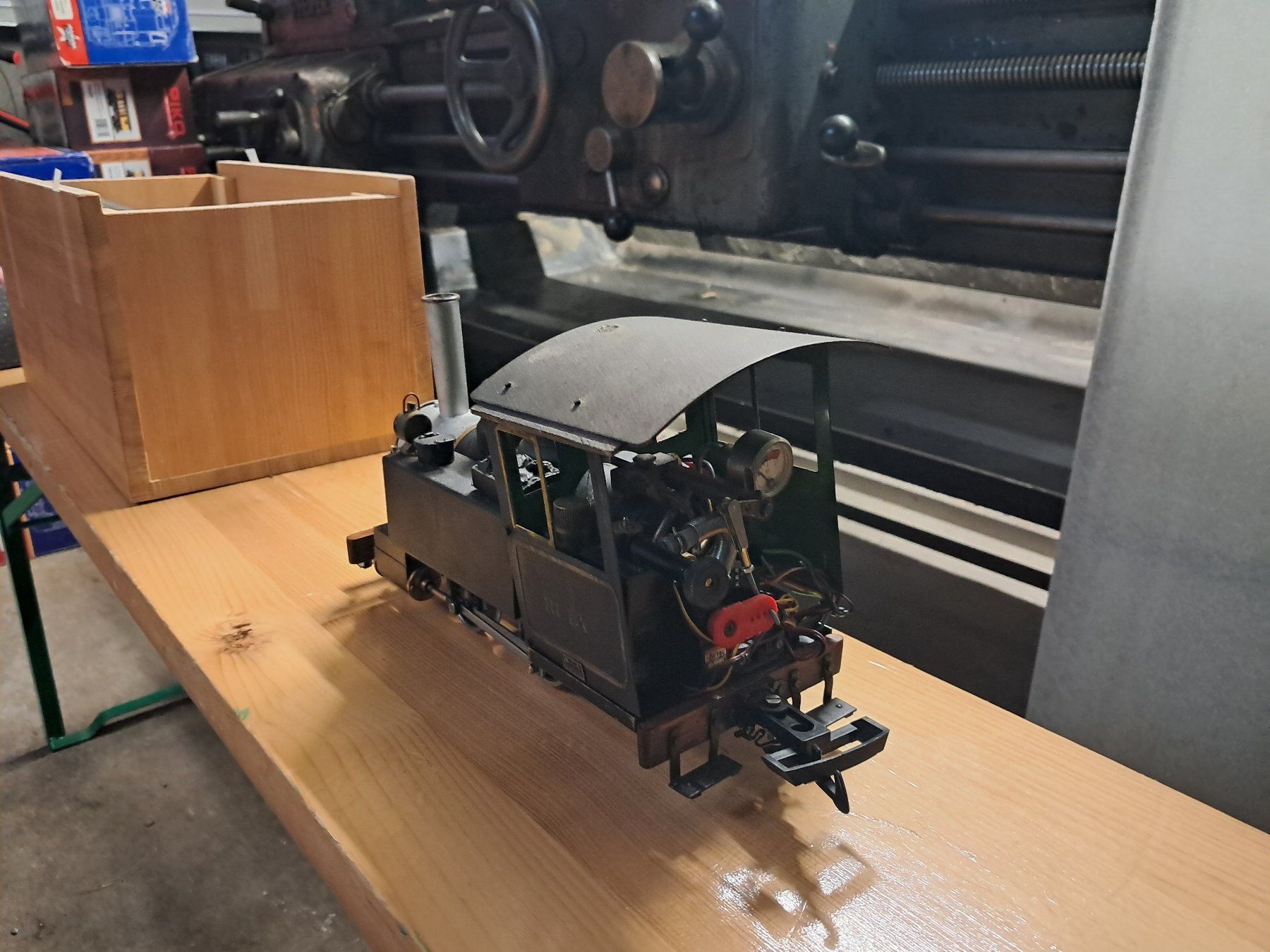 Modellini di ferrovie: Echtdampflok für Spur G – Usato da Kandersteg venduto da kappeli02 2