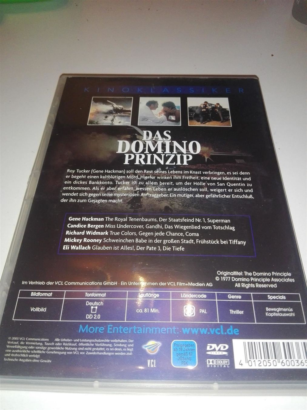 Alle DVDs: Das Domino Prinzip                                    ©'1977 – Gebraucht aus St. Gallen von elk2021 4