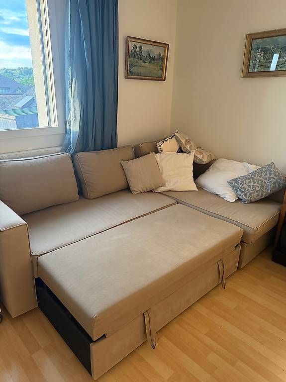 Ikea Divani: Ikea Schlafsofa in Beige, Ecksofa mit Bettfunktion – Usato da Baar venduto da Meti56 2