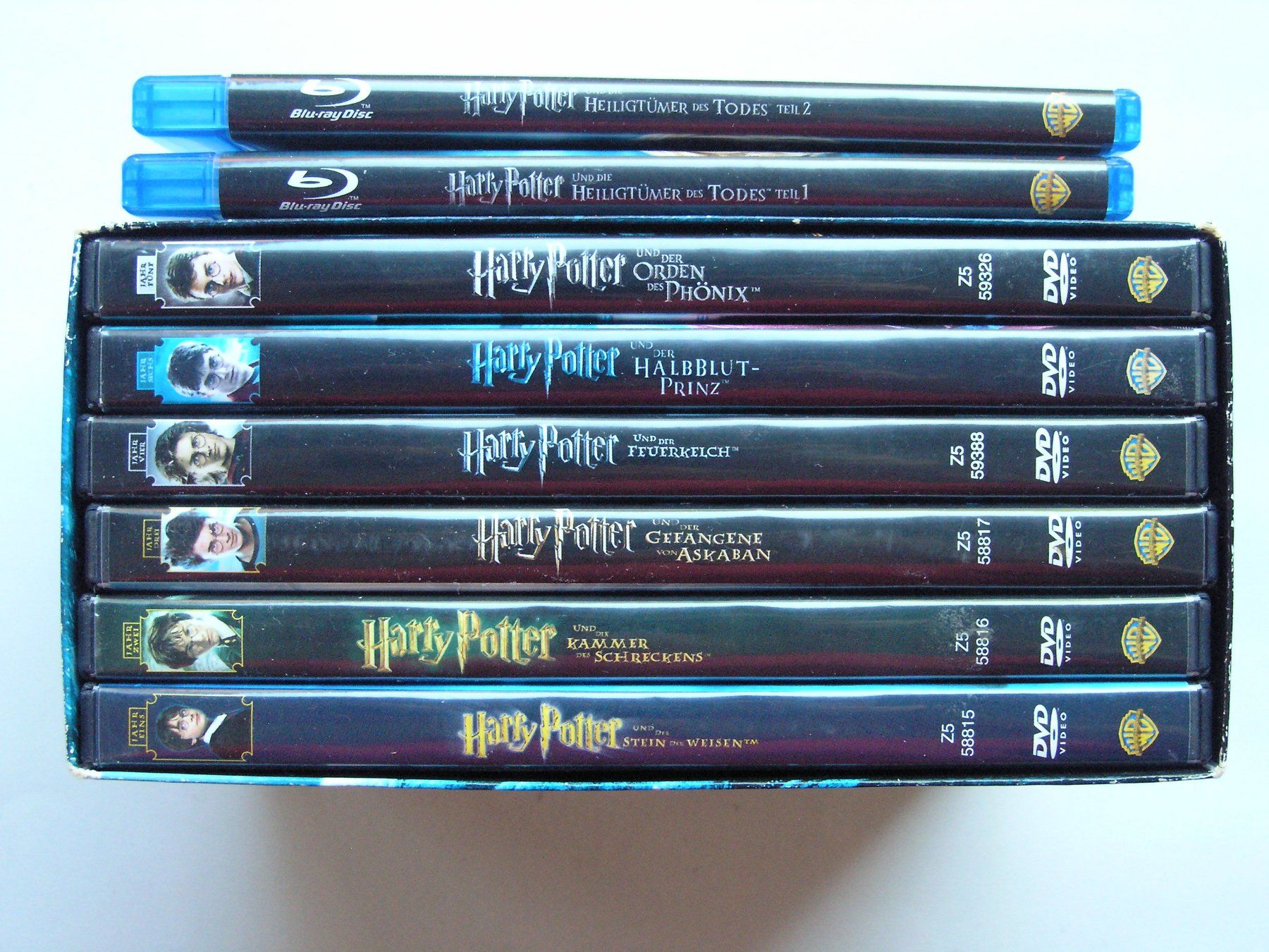 Alle DVDs: Harry Potter 1-8 - Complete Collection – Gebraucht aus Zuzwil SG von vette13 7