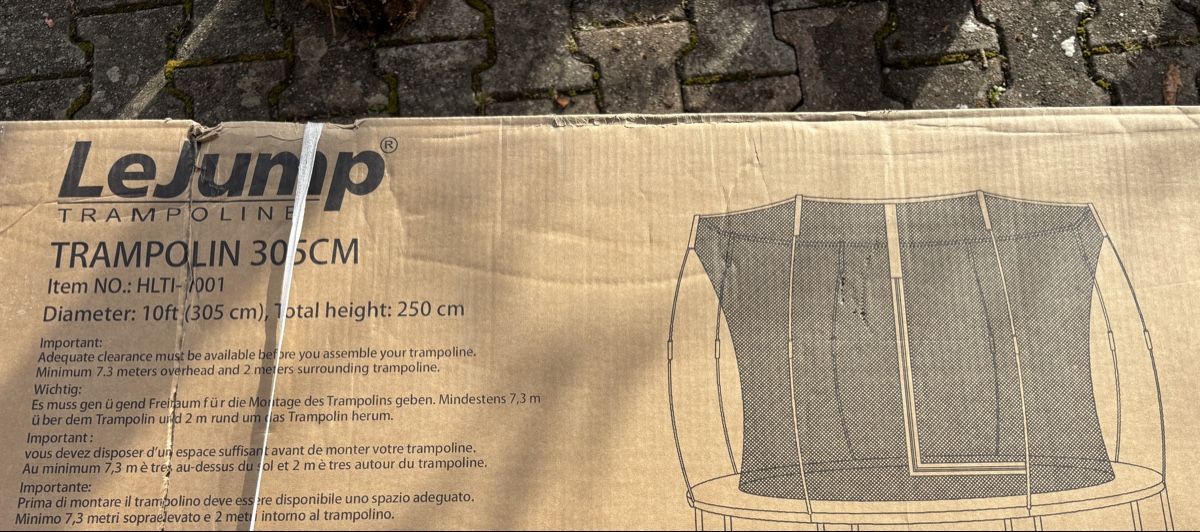 Trampolini: Trampoline LEJUMP 305CM – Nuovo e nell'imballaggio originale da Delémont venduto da Vendeur_3