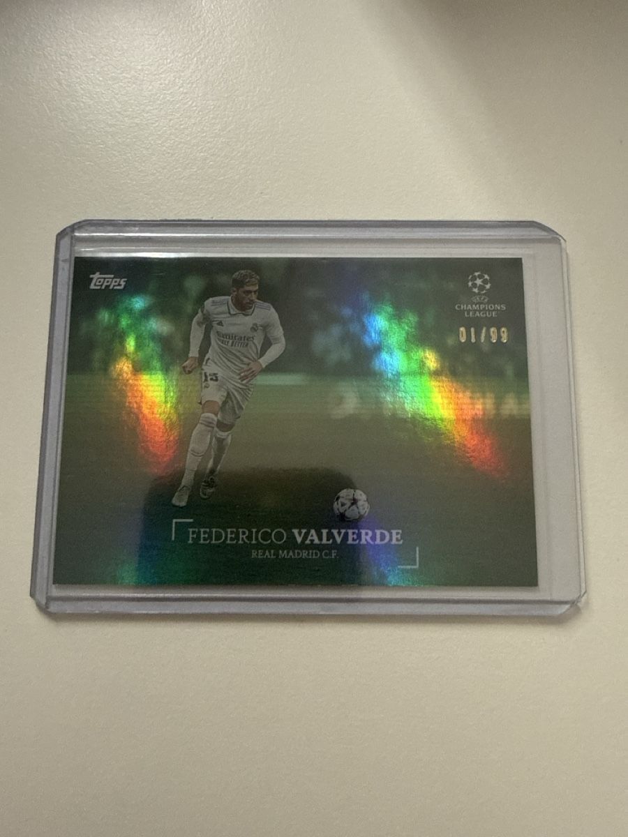 Topps Carte collezionabili: Frederico Valverde, Real Madrid Topps On Demand – Usato da Bäretswil venduto da pu0_7rmv