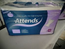 2 Pack Attends 10 Inkontinenzeinlagen