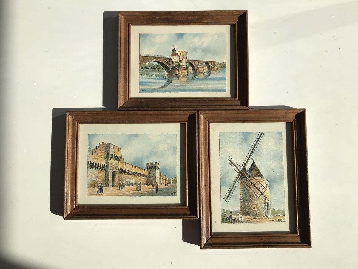 Gemälde: Trois tableaux de BARDAY – Gebraucht aus Villeneuve VD von sim_q5hp 1