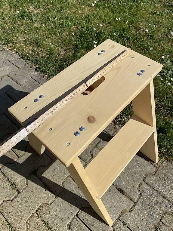 Scale: Klappleiter Holz – Usato da Erlenbach i. S. venduto da Fritz0222 1