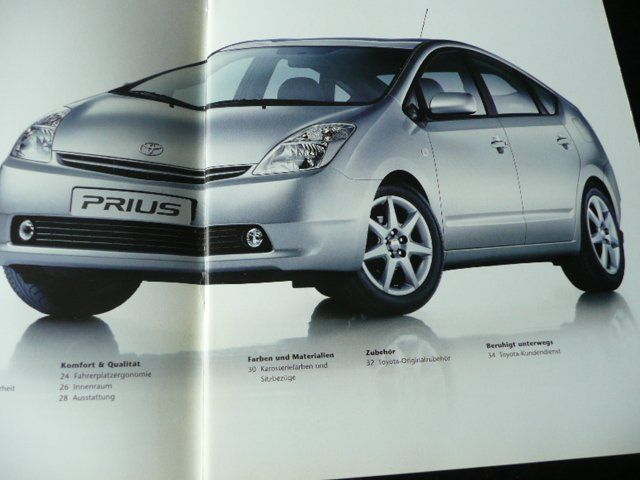 Toyota Documenti: Toyota Prius Prospekt 2004 – Usato da Zofingen venduto da sosalinos01 1